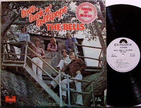 Bells, The - Love Luck N' Lollipops - White Label Promo - Vinyl LP Record - Rock