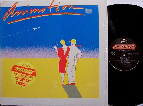 Animotion - Self Titled - Vinyl LP Record - Rock
