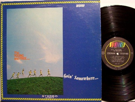 Young & Free, The - Goin' Somewhere - Vinyl LP Record - Christian Sunshine Rock