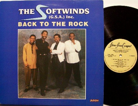Softwinds GSA Inc, The - Back To The Rock - Vinyl LP Record - Christian Gospel