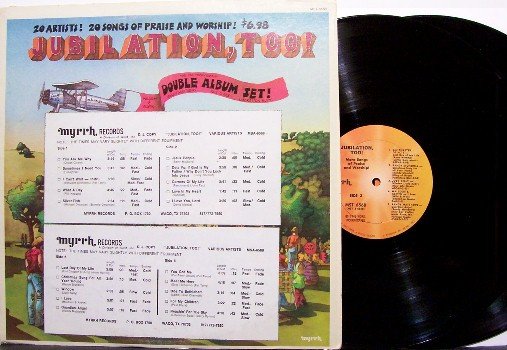 Jubilation Too - 1970's Praise & Worship - Vinyl 2 LP Record Set + Insert - Christian