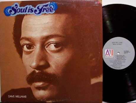 Williams, Dave - Soul Is Free - Vinyl LP Record - Disco R&B