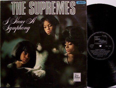Supremes, The - I Hear A Symphony - Great Britain Tamla Motown Pressing - Vinyl LP Record - R&B