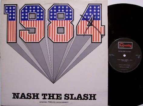 Nash The Slash - 1984 - Vinyl 12" Single Record - R&B