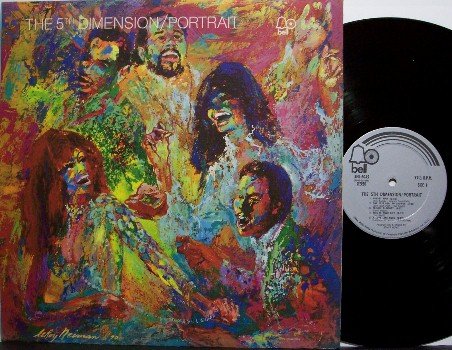 5th Dimension, The - Portrait - Vinyl LP Record - LeRoy Neiman Art - Fifth - R&B Soul