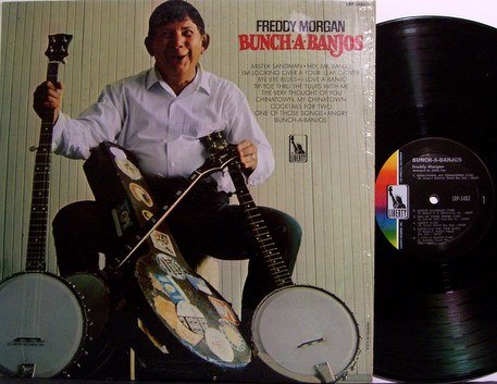 Morgan, Freddie - Bunch A Banjos - Vinyl LP Record - Mono - Banjo Country