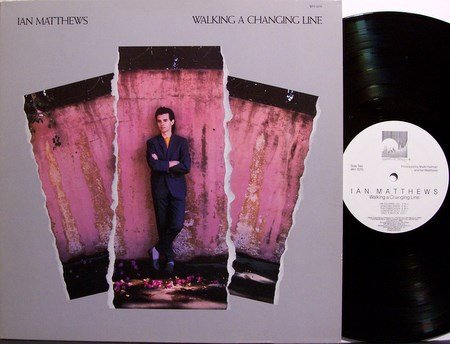 Matthews, Ian - Walking A Thin Line - Vinyl LP Record + Inserts - Windham Hill New Age Jazz