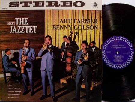 Farmer, Art & Benny Golson - Meet The Jazztet - Vinyl LP Record - Jazz