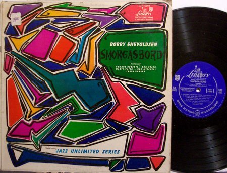 Enevoldsen, Bobby - Smorgasbord - Vinyl LP Record - Marty Paich / Don Heath etc - Jazz