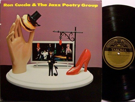 Cuccia, Ron & The Jazz Poetry Group - Self Titled - Vinyl LP Record - Takoma Label - Jazz