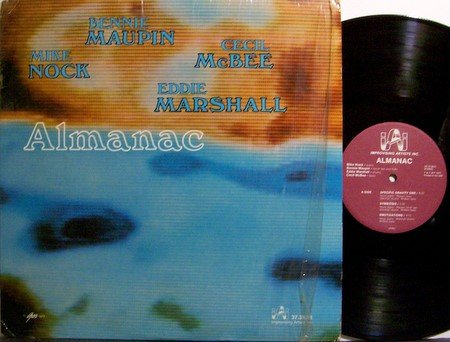 Almanac - Self Titled - Vinyl LP Record - Improvising Artists Label - Jazz