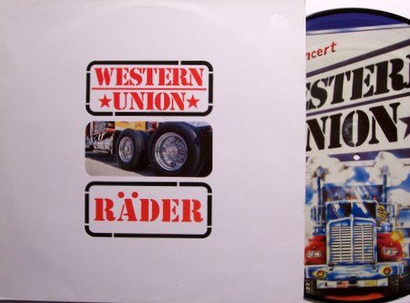 Western Union - Live Picture Disc - Vinyl LP Record - West German - Country