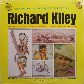 Kiley, Richard - Story Of The American Indian - Sealed Vinyl LP Record - Children Kids