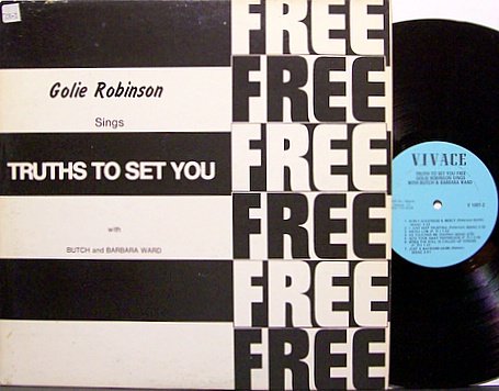 Robinson, Golie - Sings Truth To Set You Free - Vinyl LP Record - IL Christian Folk