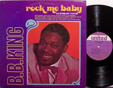 King, B.B. - Rock Me Baby / 14 Great Hits - Vinyl LP Record - B B - Blues