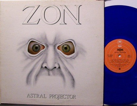 Zon - Astral Projector - Blue Colored Vinyl - Canadian Pressing - Vinyl LP Record - Rock