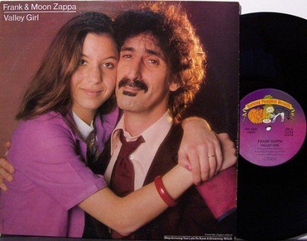 Zappa, Frank & Moon - Valley Girl - 12" Vinyl Single Record - Rock