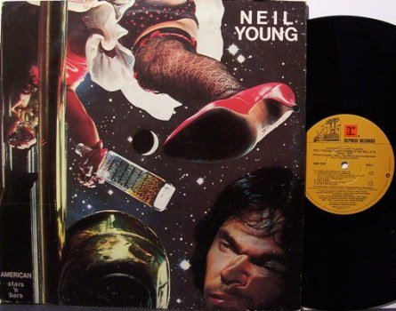 Young, Neil - American Stars 'N Bars - Vinyl LP Record - Rock