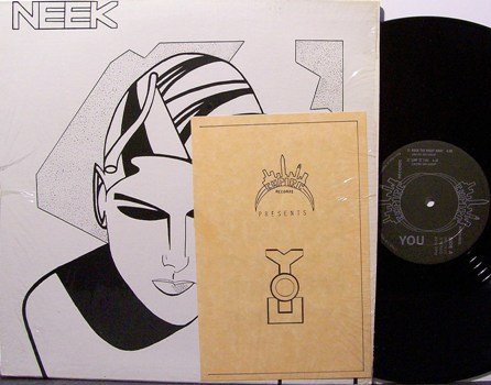 You - Neek - Vinyl 12" EP Record + Insert - Synth Rock