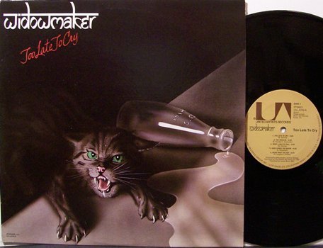 Widowmaker - Too Late To Cry - Vinyl LP Record - Rock