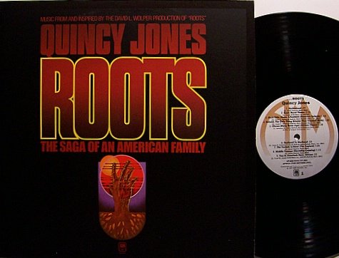 Roots - Soundtrack - Vinyl LP Record + Poster - Quincy Jones - OST