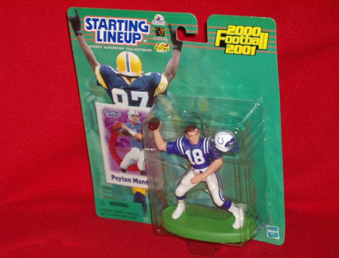 2000 Hasbro Starting Lineup Payton Manning - Colts - Unopened