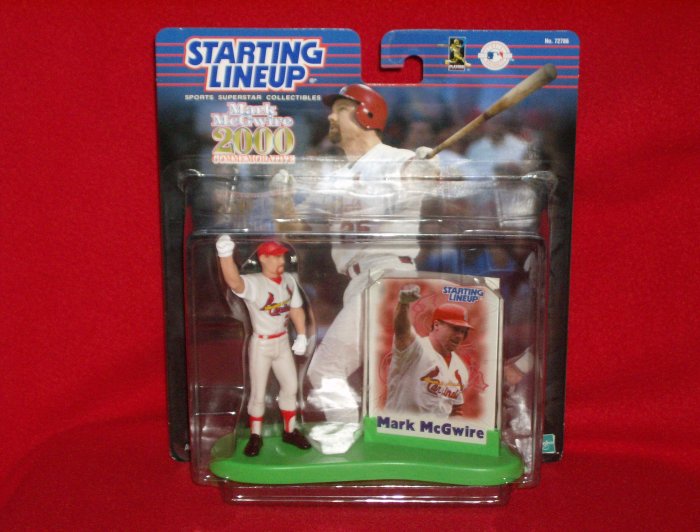 2000 Hasbro Starting Lineup Mark McGwire Commemorative Edition