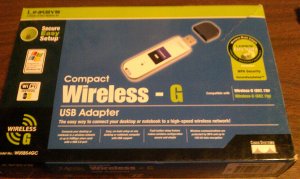 Linksys Wireless 802.11 G USB Adapter WUSB54GC