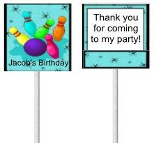 Bowling lollipop