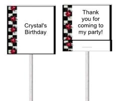 Ladybug lollipops