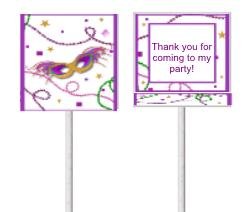Masquerade lollipops