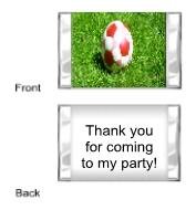 Soccer mini bars