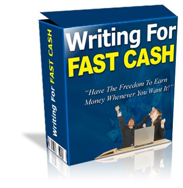 Writing for cash (with resell rights)