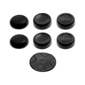 Nintendo Wii U Analog Stick Cover Set New Anti Slip Fit Finger Black
