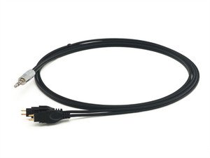 Oyaide HPC-35HDX Headphone Cable for Sennheiser HD650 2.5m 3.5 Mini Black