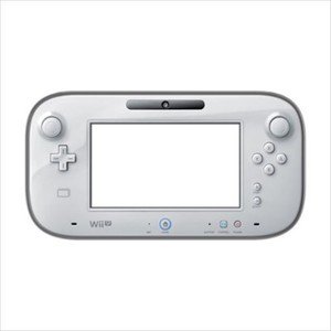 Nintendo Wii U Official Licensed TPU Elastic Hard Cover Jacket Clear Black