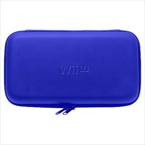 Nintendo Wii U Game Pad Official Licenced Hori EVA Hard Pouch Blue