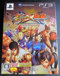 PS3 Street Fighter X Collector's Pack JPN VER Used Excellent Condition