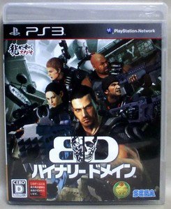PS3 Binary Domain JPN VER Used Excellent Condition