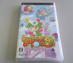 PSP Bubble Bobble Pocket Magical Tower Daisakusen JPN VER Used Excellent