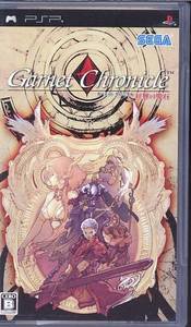 PSP Crimson Gem Saga Garnet Chronicle JPN VER Used Excellent Condition