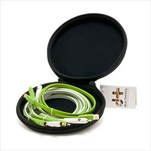 Oyaide d + Class B DJ Set RCA Analog Line Cable X 2 USB X 1 1.0m with Cable Case