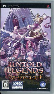 PSP Untold Legends The Warrior's Code JPN VER Used Excellent Condition