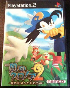 PS2 Klonoa 2 Lunatea's Veil JPN VER Used Excellent Condition