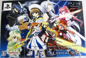 PSP Mahou Shoujo Lyrical Nanoha The Battle of Aces Lyrical BOX JPN LTD Excellent
