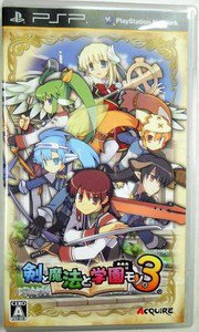 PSP Ken to Maho to Gakuenmono 3 JPN VER Used Excellent Condition