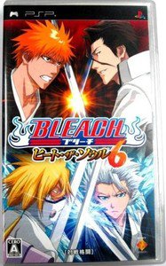 PSP Bleach Heat the Soul 6 JPN VER Used Excellent Condition