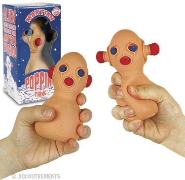 "Martian Popper" Stress Reducer
