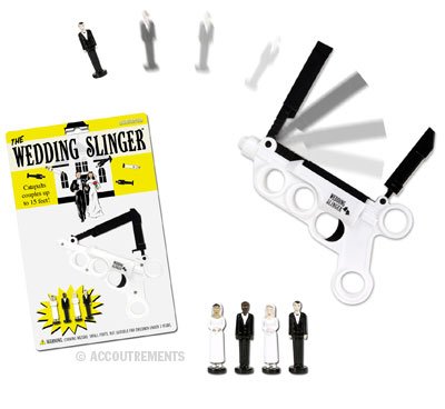 Plastic Wedding Couple Catapulting Gun