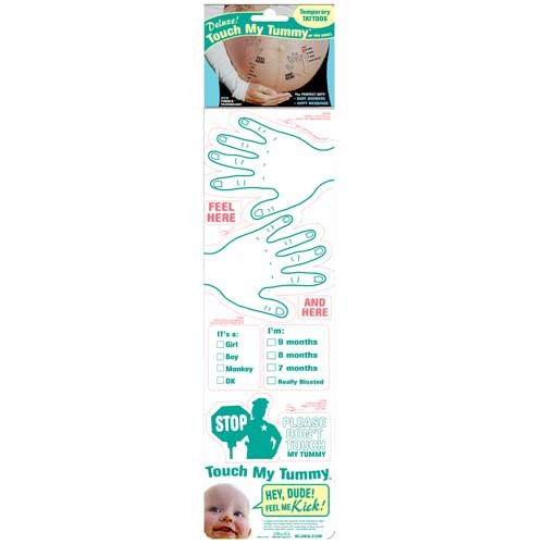 Mommy-to-be Temporary Tattoo Set